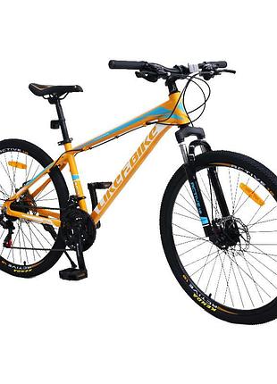 Велосипед взрослый 2-х колёсный 26" a212602 like2bike active 1.0, оранжевый
