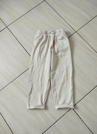 Светлые джоггеры для мальчика zara
