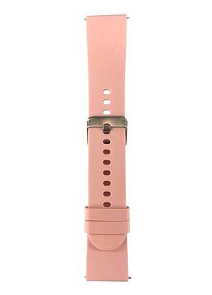 Ремешок силиконовый для смарт часов 4you vibe 22мм pink