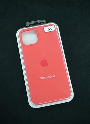 Чохол силіконовий для iphone 13 silicone case orig full no51 4you
