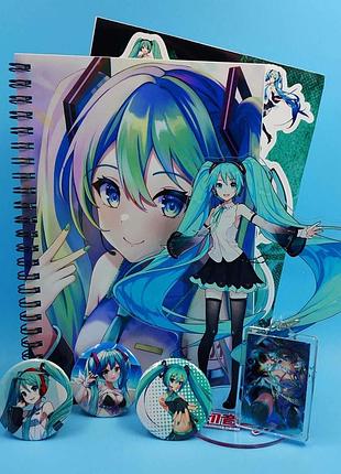 Коллекционный бокс аниме мику хацуне вокалоид hatsune miku vocaloid 1