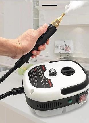 Потужний портативний пароочисник для прибирання будинку 2500w з насадками
