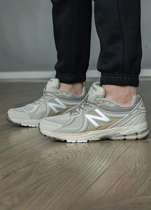 New balance 860v2 beige чоловічі кросівки розпродаж