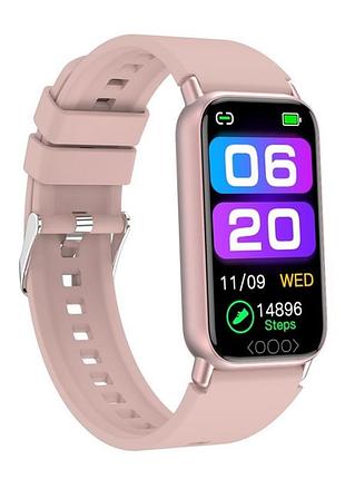 Фитнес-браслет smart fitness band женский смарт браслет, спортивные смарт часы smart watch, розовый