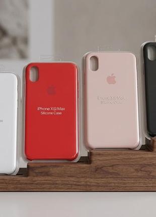 Силіконовий чохол для iphone xs max