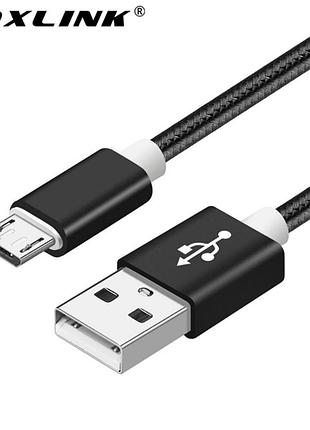 Кабель для зарядки телефона смартфона планшета usb - micro usb 1м. зарядный провод шнур microusb микро юсб k1b