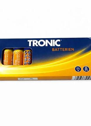 Tronic lr6 aa 1.5v щелочные батарейки 12 шт