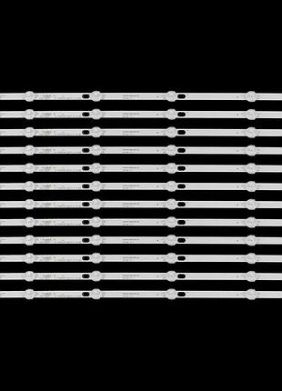 Led підсвітка tv 55" hl-03550a28-0601r-01 a0 js-d-hl55lb-l/r61cc(71031) 55d3503v1w6c1b54710m 12шт.