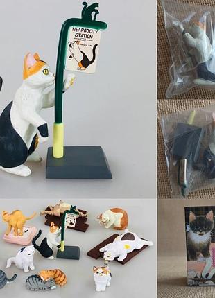 Коллекционная фигурка домашний кот, веселые кошки, котик neargo collection vol.4 sweet bandai кот с когтеточкой
