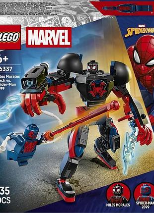 Конструктор lego super heroes робот майлза моралеза vs. человек-паук 2099