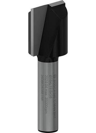 Фреза пазовая bosch professional с двумя лезвиями std s8 d16 l20