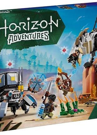 Конструктор lego horizon aloy и varl против shell-walker и sawtooth