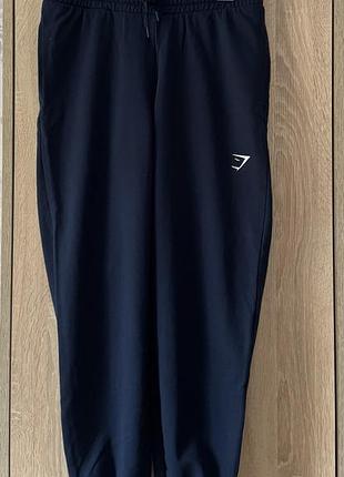 Спортивні жіночі штани gymshark, темно сині, розмір s