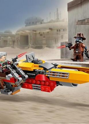 Конструктор lego star wars спидер кобба ванта 4