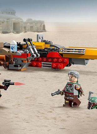 Конструктор lego star wars спидер кобба ванта 6