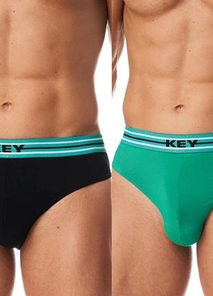 Трусы слипы key key mpp 137 a23 (l) 2шт разноцветный