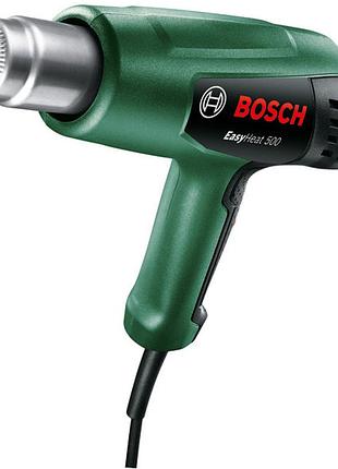 Фен строительный bosch easyheat 500 1600вт 300/500°c 240/450л/мин 0.89кг