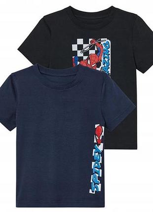 Футболка набор 2 шт. для мальчика disney spider man 463976 122-128 см (6-8 years) комбинированный