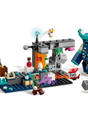 Конструктор lego minecraft встреча с боронителем 3