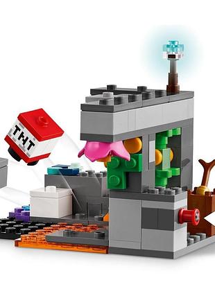 Конструктор lego minecraft встреча с боронителем 5