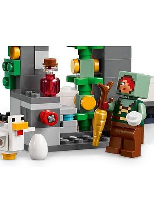 Конструктор lego minecraft встреча с боронителем 7