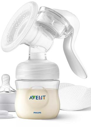 Молокоотсос avent механический