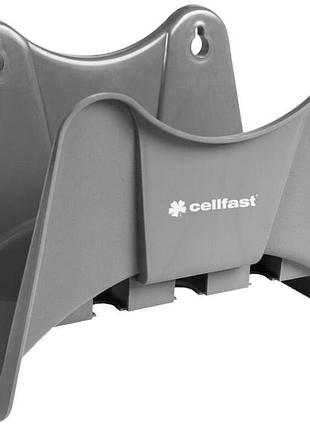 Держатель для шланга cellfast с кронштейном для хранения оросителей