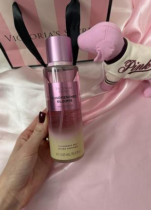Парфумований спрей для тіла sundrenched blooms fragrance mist victoria's secret usa