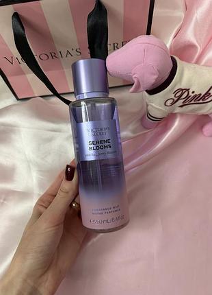 Парфумований спрей для тіла serene blooms fragrance mist victoria's secret usa