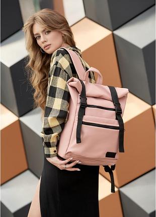 Рюкзак ролл sambag женский rolltop ltt пудра