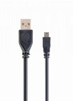 Кабель cablexpert ccp-usb2-am5p-1, miniusb преміум якість, usb 2.0 a-тато/міні usb 2.0 5-пін, 30 cм.