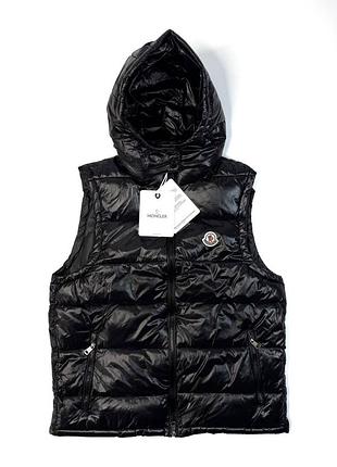 Жилетка moncler nfc чорного кольору