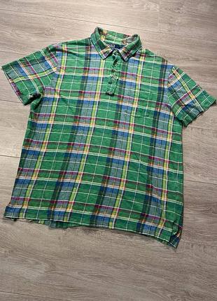 Мужское винтажное поло футболка polo ralph lauren
