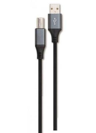 Кабель cablexpert ccbp-usb2-ambm-15, премиум качество usb 2.0 a-папа/b-папа, блистер, 4,5м.