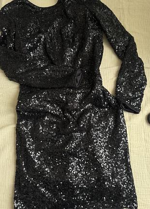 Сукня в паєтках h&m