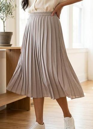 Юбка миди плисерованая женская vero moda m