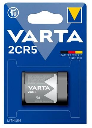 Батарейка varta 2cr5 6v цена за 1шт , продажа по блистерам modern home style