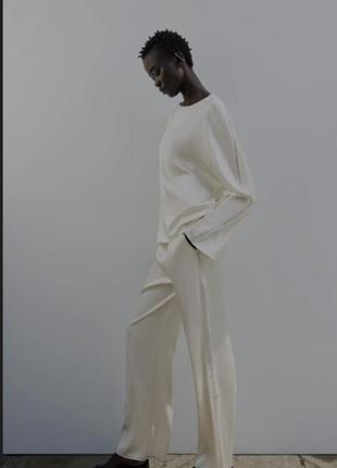 Атласные брюки