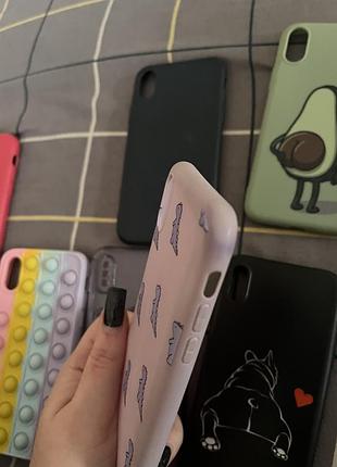 Чохли на iphone х 4