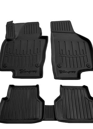 Килимки stingray 3d (5 шт, поліуретан) для volkswagen tiguan 2007-2016 рр