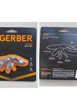 Мультитул - брелок gerber curve. оригинал. из сша. новый