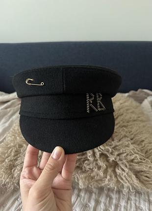 Кепи baker boy cap черная ruslan baginskiy