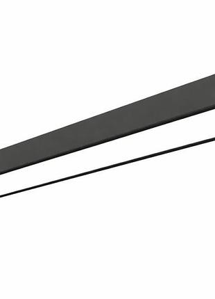 Светодиодный накладной линейный led-светильник 24 вт, 90×5 см, белый корпус, белый свет – под алюминиевый реечный потолок