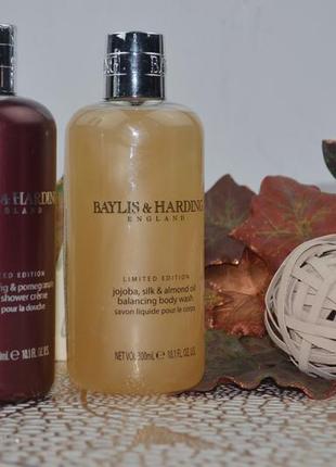 Крем і гель для душу baylis&harding midnight fig & pomegranate jojoba silk&almond oil