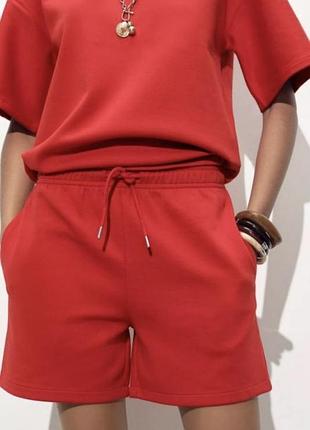 Новий костюм zara футболка шорти