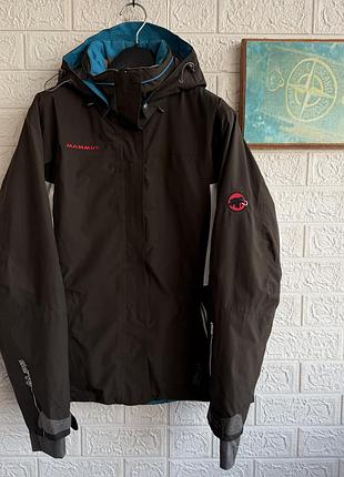 Жіноча куртка mammut gore-tex performance shell вітровка на мембрані трекінгова туристична весняна рs