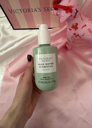 Олійка для тіла aloe water & hibiscus victoria's secret
