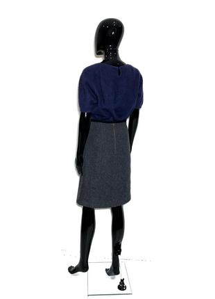 Крутая шерстяная юбка от дорогого бренда4 фото