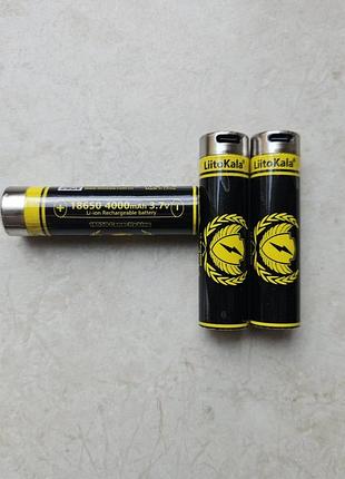 Акумулятор liitokala usb king4000 type-c 18650 3.7v