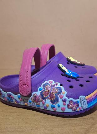 Детские фирменные сланцы crocs